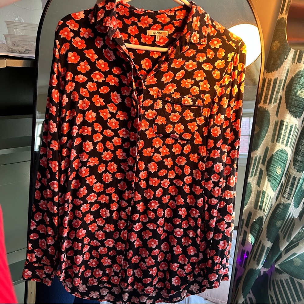 Ganni Lindale button-up - Picture 3 of 4